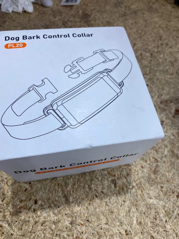 Photo 1 of **ONLY ONE** Bark Collar, 1 Pack Smart Dog Bark Collar for Large Medium Small Dogs, Anti Barking Device for Dogs Training Collar with Beep Vibration Harmless Shock, 5 Adjustable Sensitivity (Black)