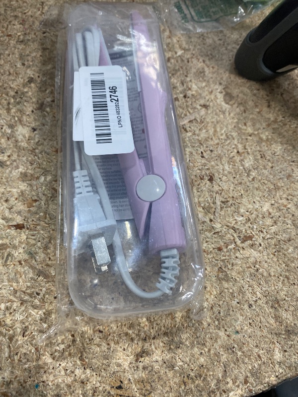 Photo 1 of 2025 New 2 in 1 Mini Dual Purpose Curling Iron, Mini Curling Wand Flat Iron Hair Straightener, Portable Travel Curl Wand for Women Short and Long Hair (Pink)