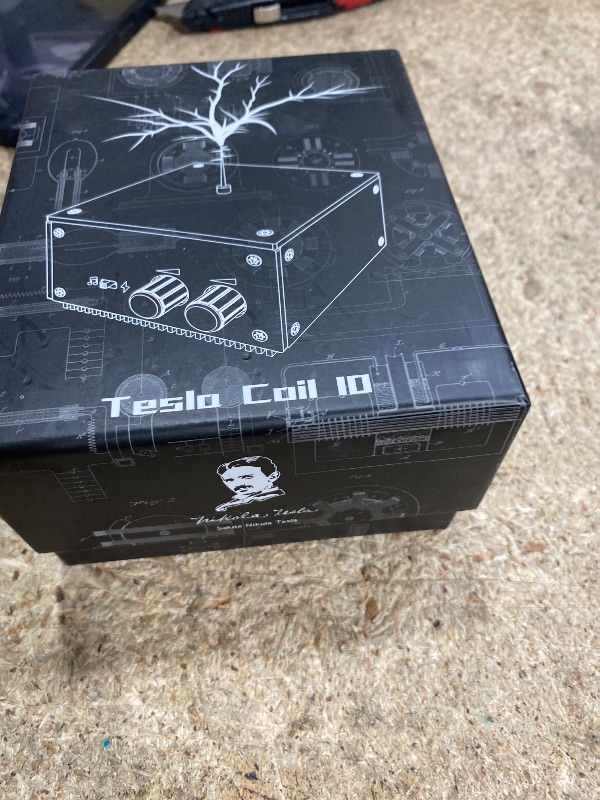 Photo 1 of ***Missing power cord***
ALKISTA Tesla Coil Musical Speaker Plasma Storm Cool Desktop Gadgets Electric Toys Bobina De Tesla Electrica Artificial Lightning Science Physical Toy Model