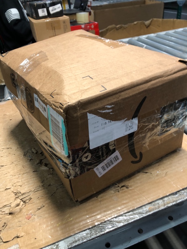 Photo 1 of ***MISSING LID*** 22"x14"x18" Rectangular Extra Large Storage Basket With Lid, Large Cotton Rope Storage Basket, Woven Laundry Hamper, Cloth Storage Bin, for Clothes Towels Blankets in Living Room, White/Camel Mix