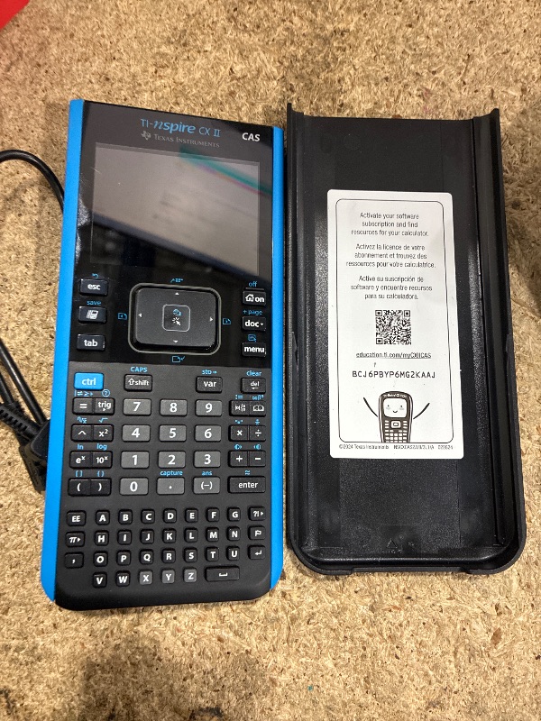 Photo 1 of ***FOR PARTS ONLY/ NON-FUCNTIONAL*** Texas Instruments TI-Nspire CX II CAS Color Graphing Calculator with Student Software (PC/Mac)