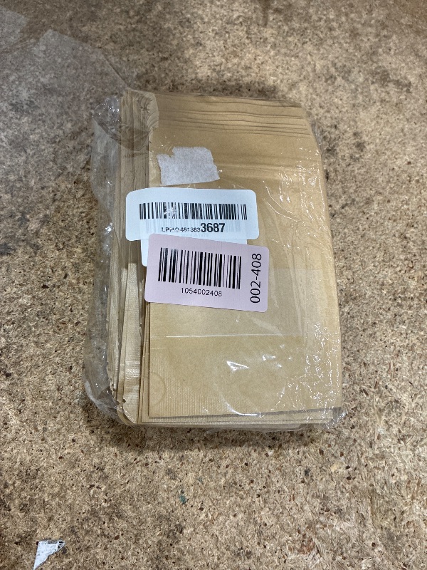 Photo 1 of 100 Pcs Kraft Paper Bags with Window, 3.5" x 5.5" Stand Up Pouches Bags, Food Storage Bags for Packaging Products, Reusable, Sealable