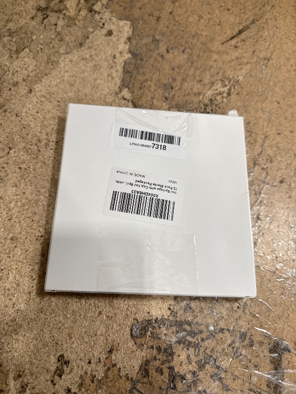 Photo 1 of 1ml Syringe Without Needle, 1ml Syringe for Liquids, Syringes for Scientific Labs, Measuring Liquids, Feeding Pets, 12 Pack Packaged