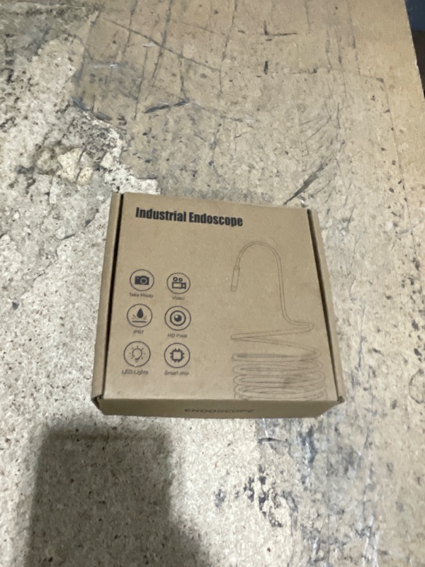 Photo 1 of [Dual-Lens] Endoscope Camera with Light, 1920P HD Borescope with 8+1 Adjustable LED Lights, IP67 Waterproof 16.5FT Semi-Rigid Snake Cord Inspection Camera for iPhone, iPad and Android Phone (Type C)