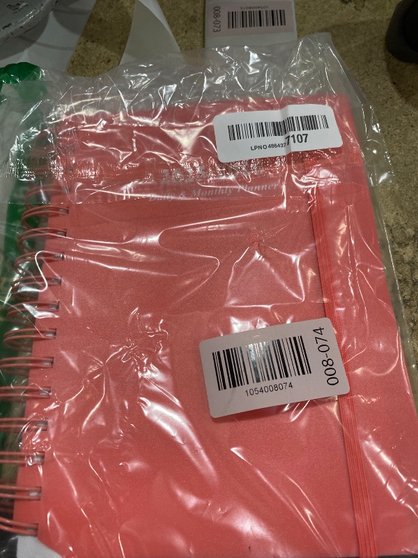 Photo 1 of 2026 Daily & Monthly Planner - One Page Per Day, Daily Planner 2026 from January 2026 to Deccember 2026, Planner 2026 with 12 Monthly Tabs, 6.4" x 8.5", Pink