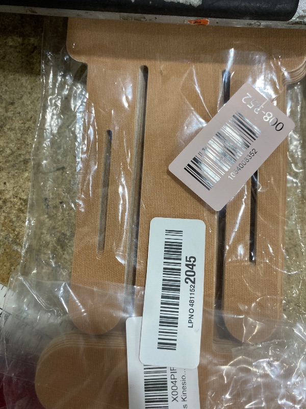 Photo 1 of 20 Count Pre-Cut Kinesiology Tape for Elbow, Precut Muscle Tapes Strips for Elbow Waterproof Breathable Hypoallergenic Latex-Free, Elastic Cotton Sports Athletic Tapes for Elbow Pain Relief & Support