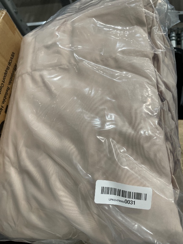 Photo 1 of **PARTIAL SET MISSING PIECES** HYMOKEGE Beige King Size Comforter Set Seersucker 7 Pieces, All Season Luxury Bed in a Bag for Bedroom, Bedding Set with Comforters, Sheets, Pillowcases & Shams