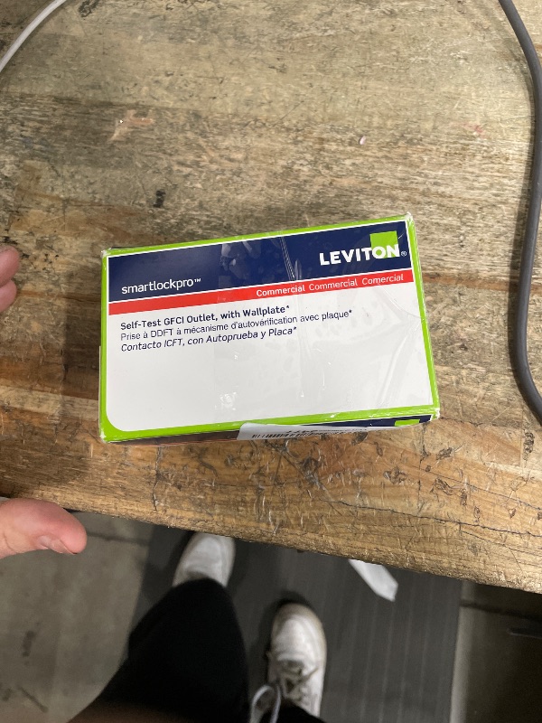 Photo 1 of ***MODEL DIFFERS SEE PHOTOS*** Leviton 20A SmartlockPro GFCI Combination Type A USB in-Wall Charger Outlet, USB Charger for Smartphones and Tablets, GUSB2-T, Light Almond