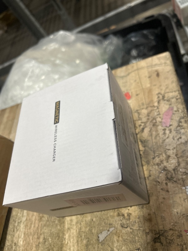 Photo 1 of 2 Pack Magnetic Wireless Charger Stand 15W Fast Mag-Safe Charger for iPhone iPhone 17 /17 pro/ 17 Air/ 17 pro max 16/15/14/13/12 Series Magnet Wireless Charging Station with Light for AirPods