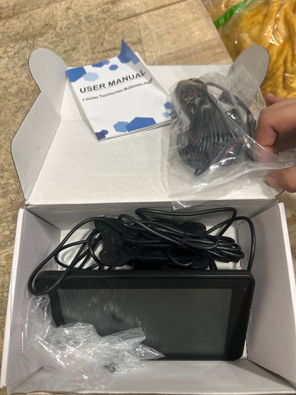 Photo 1 of 2026 Enhanced Carplay Screen for Car - 7" HD Portable Carplay & Android Auto with Bluetooth, HD Backup Camera, GPS Navigation, Siri, FM Radio, AUX, and Mirror Link – Compatible with All Vehicles