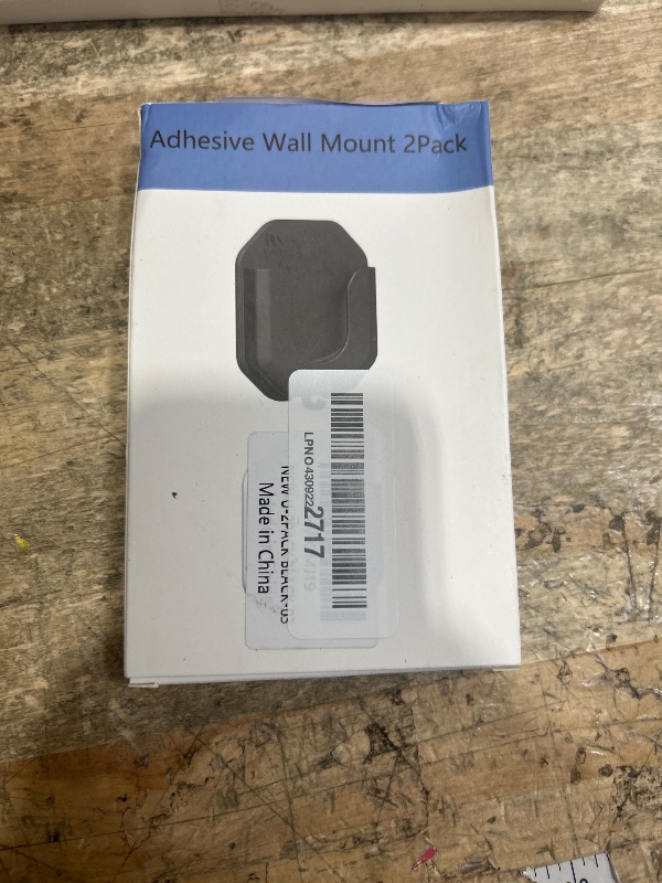 View 2 of 2 Pack Blink Camera No Drill No Screws Wall Mount Bracket for Blink Outdoor 4 /Blink Mini/Mini 2 /Blink Indoor Cameras, HBV Adhesive Mount(KMOUANTS Black Wall Mount for Blink Cameras)