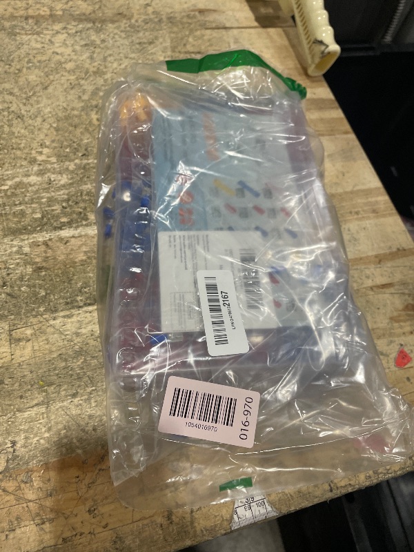 Photo 1 of 1200PCS Electrical Connector Kit-Sopoby Automotive Insulated CrimpTerminals Connectors for Wiring Mixed Ring Fork Spade Butt Connector Set