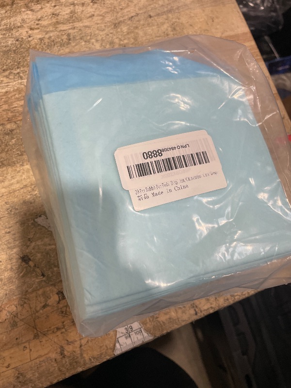 Photo 1 of 20 Pcs Rabbit Pee Pads, Disposable Super Absorbent Diaper, Pet Toilet/Potty Training Pads for Guinea Pigs, Hedgehog, Hamsters, Chinchillas, Cats, Dogs