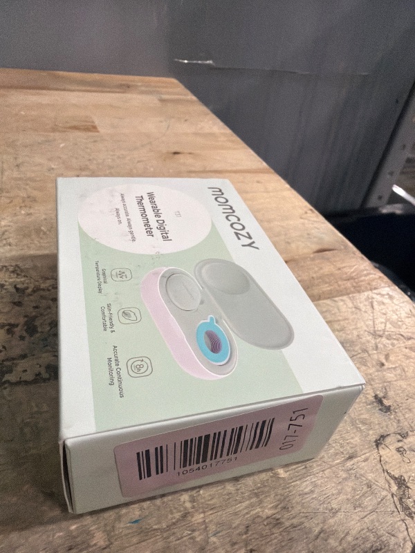 Photo 1 of *ONLY ONE* Momcozy Wearable Digital Thermometer for Baby, Medical-Grade Accurate Smart Thermometer, Instant Reads, APP Real-time Monitoring for Infants & Kids, Hypoallergenic 3M Stiker,Bluetooth, 180H Lasting
