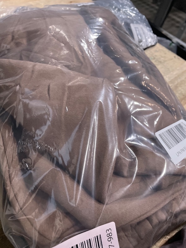 Photo 1 of *minor damage/ medium* Flygo Womens Fleece 2 Piece Outfits Sweatsuit Crop Pullover Sweatshirt Joggers Pants Tracksuit Set(Coffee-medium)