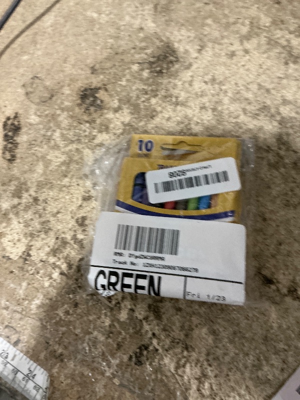 Photo 1 of (MISSING 1 PK**4PK-- Trail maker Bright Wax Coloring Crayons in Bulk, Wholesale Packaging - 10 Per Box, 120 Crayons total