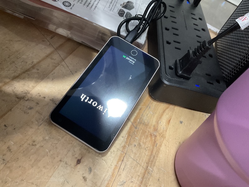 Photo 1 of ****FOR PARTS/ POWERS ON BUT IMMEDIATLEY SHUTS OFF**** 160GB MP3 Player with Bluetooth and WiFi - Aiworth GMS Certified Android Streaming Music Player with Spotify,Portable 4" Touch Screen MP4 MP3 Music Player for Kids with APP Store (Midnight)