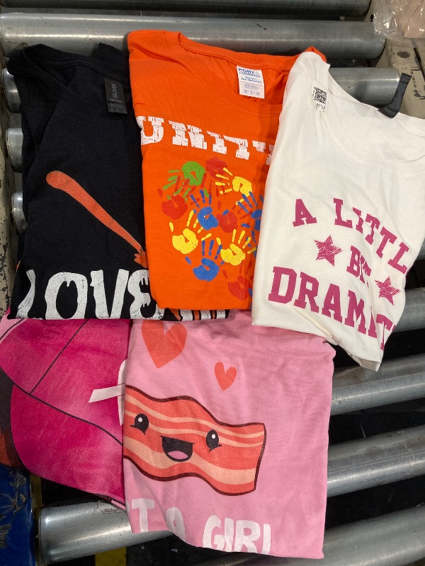 Photo 1 of *** NO RETURNS ***Unity Day Together Against Bullying Kids Orange Anti Bully T-Shirt - 5 pack (size S , 2XL, M, M, XL )