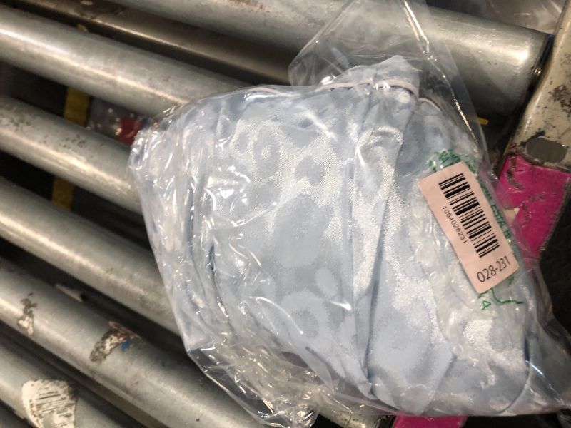 Photo 1 of *** SIMILAR IMAGE**VENTELAN Women Button Up Pajama Set Long Sleeve Shirt And Long Pajama Pants Soft Pjs Lounge Sets,M Blue LEOPARD PRINT