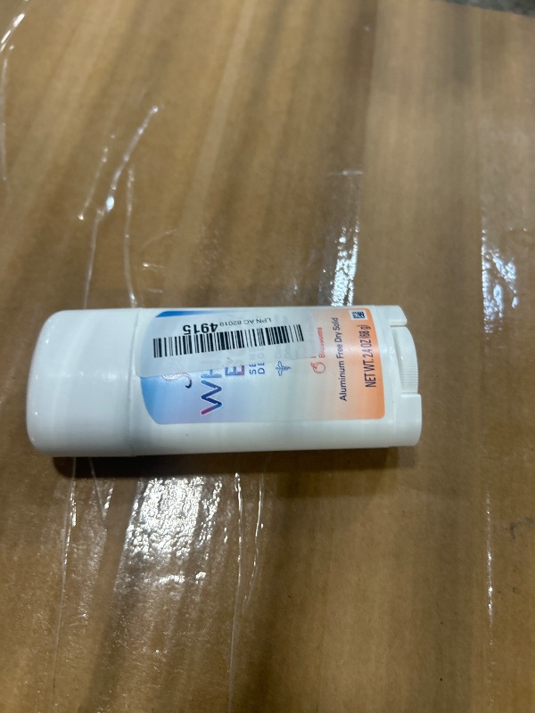 Photo 1 of ****USED*****
Secret Whole Body Deodorant Stick for Women, Naturally Derived Ingredients, Peach & Vanilla Scent, Aluminum Free Deodorant Stick, 72 HR Odor Protection, 2.4 oz