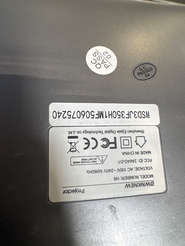 Photo 1 of ?Official Licensed GTV?Smart TV Projector with WiFi and Bluetooth, Outdoor Portable Projector Native 1080P, 1500 ANSI, Voice Input, Auto Focus, 4K Supported, Mini FHD Home Movie Proyector iOS/Android