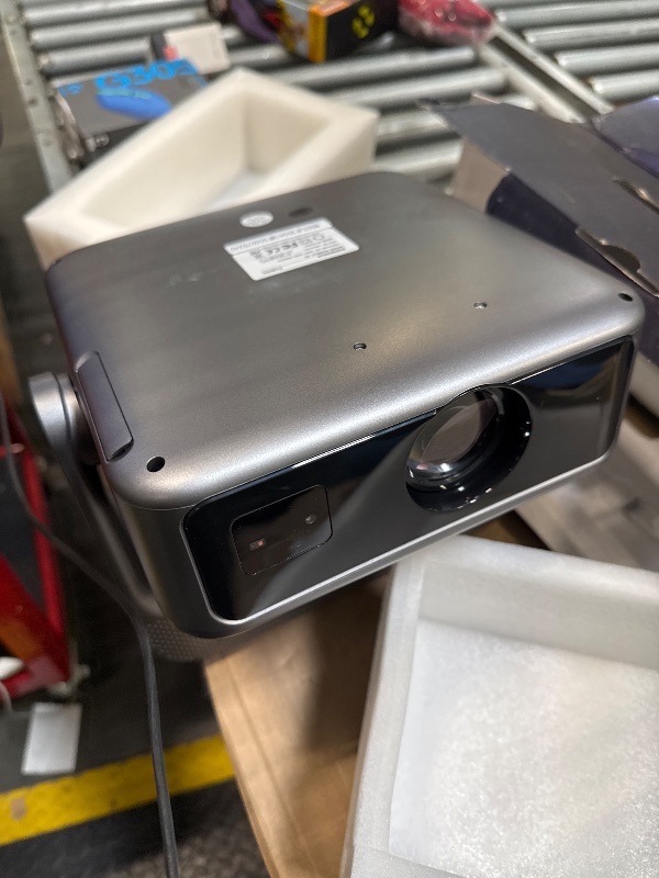 Photo 1 of ?Official Licensed GTV?Smart TV Projector with WiFi and Bluetooth, Outdoor Portable Projector Native 1080P, 1500 ANSI, Voice Input, Auto Focus, 4K Supported, Mini FHD Home Movie Proyector iOS/Android