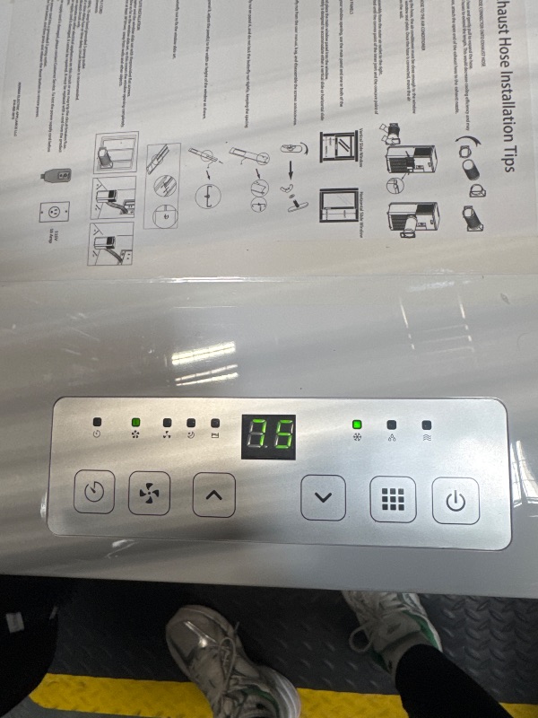 Photo 1 of ***** TURNS ON PERFECTLY******* Antarctic Star 10000 BTU Portable Air Conditioner, 3 in 1 Free Standing Cooling AC Unit with Fan & Dehumidifier & Cools, Sleep Mode, 24H Timer, for Home/Kitchen/Office