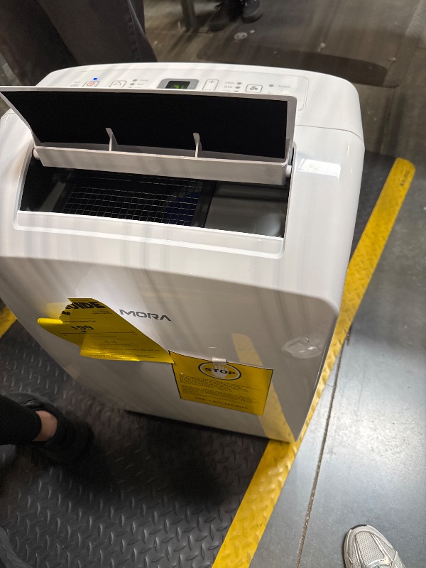 Photo 1 of ****** TURNS ON PERFECTLY / COOLS QUICKLY******* Mora Mora by Hisense Smart 7,000 BTU (DOE), 10,300 BTU (ASHRAE), 300 SF Portable AC, 3 Operating Modes (Cool, Dry, Fan), Remote and Window Vent Installation Kit Included, Goole Home & Alexa Support