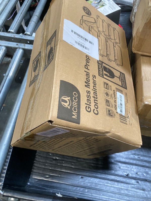 Photo 1 of [10-Pack] Glass Meal Prep Containers with Lids, MCIRCO Food Storage Containers with Snap Locking Lids, Airtight Lunch Containers, Microwave, Oven, Freezer and Dishwasher