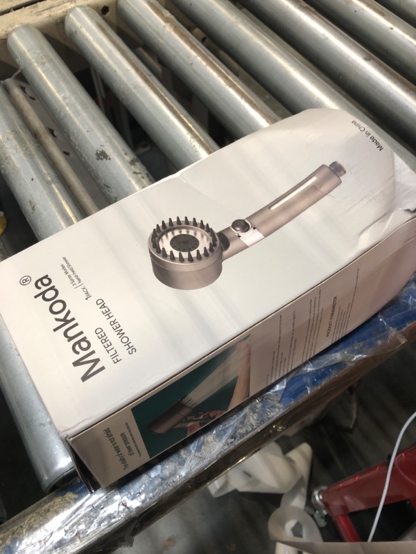 Photo 1 of **UNTESTED**
Filtered Shower Head with Handheld & High Pressure - Ion Drops Shower Head with 75" Stainless Hose for Hard Water | 3 Spray Modes Shower with 10 Replaceable Filters
