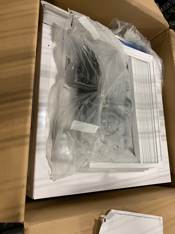 Photo 1 of *****FACTORY SEAL *** Midea 12,000 BTU Smart Inverter Air Conditioner Window Unit with Heat and Dehumidifier – Cools up to 550 Sq. Ft., Energy Star Rated, Quiet Operation, Electronic Controls, Remote Control, White