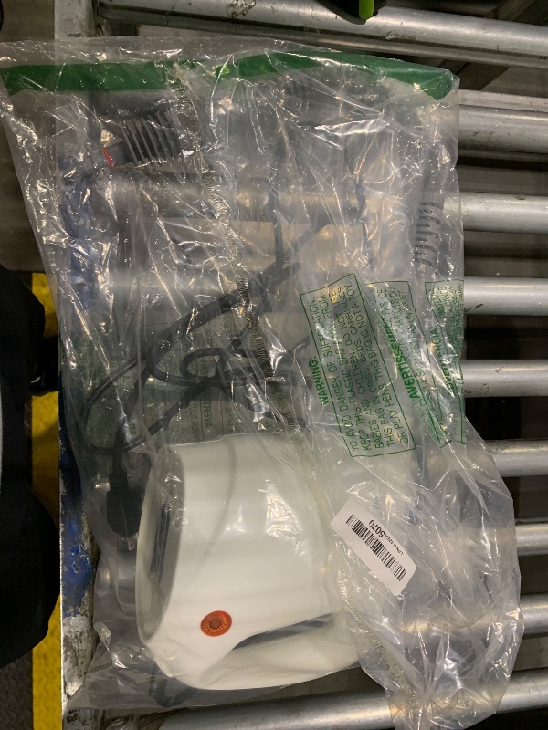 Photo 1 of ***MISSING PARTS*** Handheld Steam Cleaner, Steam Cleaner with 16 PCS Accessory & Safety Lock, 500ML Large Capacity Natural Surface Steam for Cleaning, Multipurpose Steamer for Home, Car, Bathroom, Grease (White)