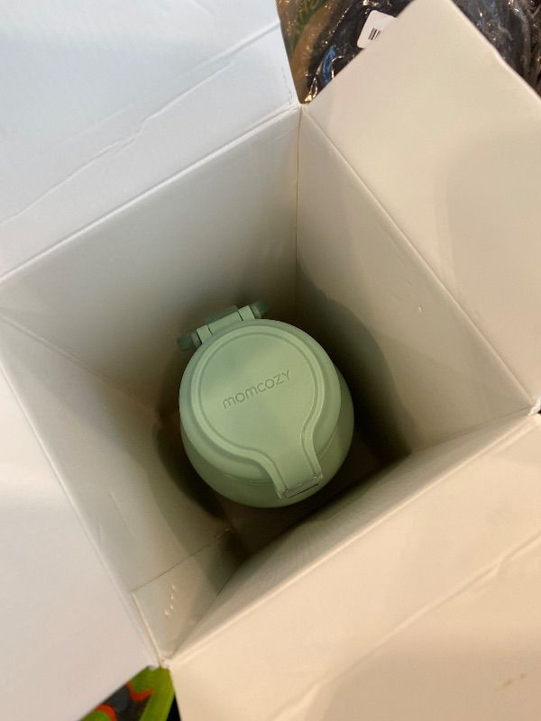 Photo 1 of **MINOR DAMAGE**
Momcozy Portable Milk Warmer for Travel – Dual Heating Modes for Breast Milk & Water, Portable Bottle Warmer with Fast Heating & Long Battery Life, 17 Ounces Large Capacity to Meet Your All-Day Needs