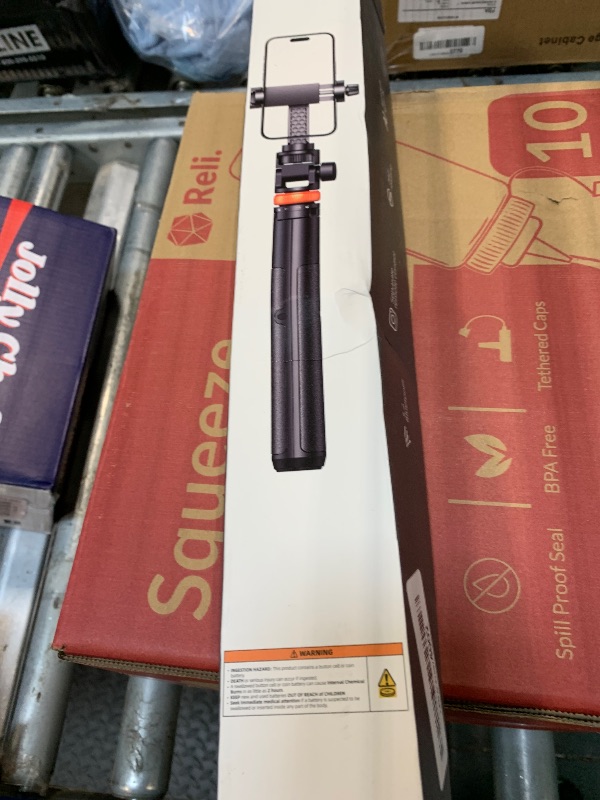 Photo 1 of **MISSING PARTS**
EUCOS 62" Phone Tripod, Tripod for iPhone & Selfie Stick ?ripod with Remote, Extendable Phone ?ripod Stand & Travel ?ripod, Solidest Cell Phone Tripod Compatible with iPhone/Android