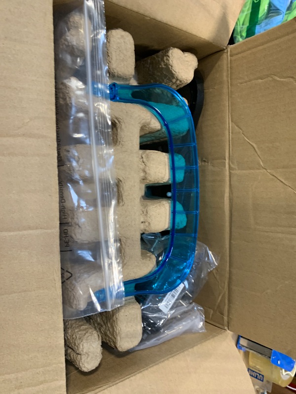 Photo 1 of (2025 Upgrade) Cordless Robotic Pool Cleaner, Lasts 75 Min, Automatic Vacuum for Above-Ground Pools up to 645 Sq.ft,Portable, Self-Parking,Light Blue