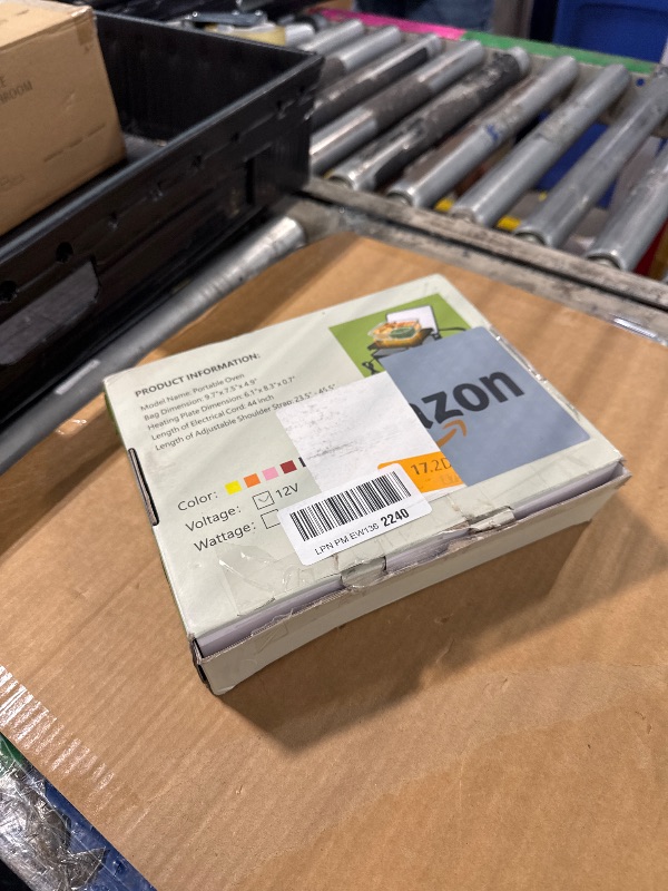 Photo 1 of [90W Faster] Portable Oven, 12V Car Food Warmer Portable Personal Mini Oven Electric Heated Lunch Box for Meals Reheating & Raw Food Cooking for Road Trip/Camping/Picnic/Family Gathering(Black)