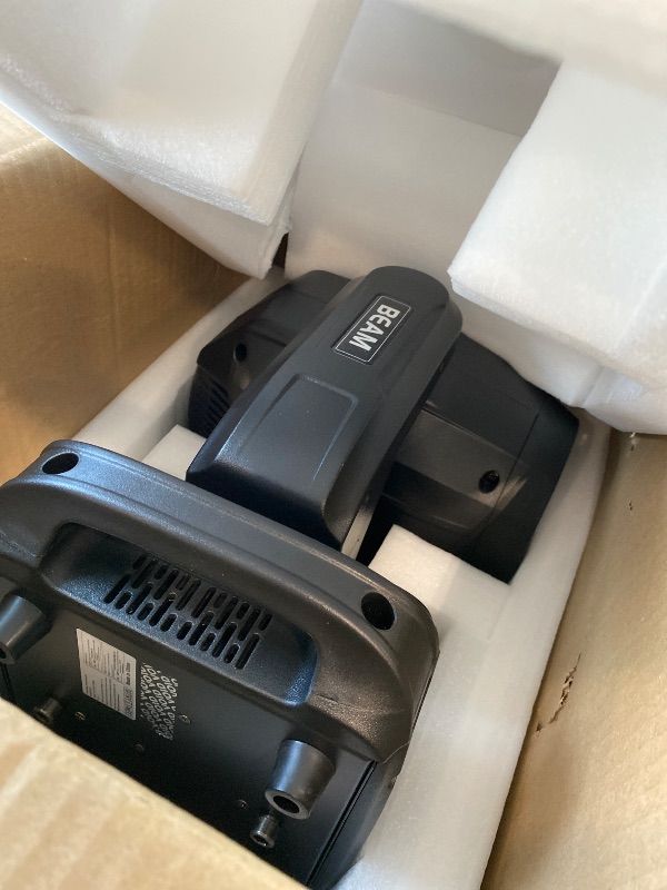 Photo 1 of *Untested*
150W Moving Head Lights DJ Lights RGBW Spotlights 17 Gobos 13 Colors 16 Channels DMX 512 with Sound Activated for Stage Lighting Wedding Party