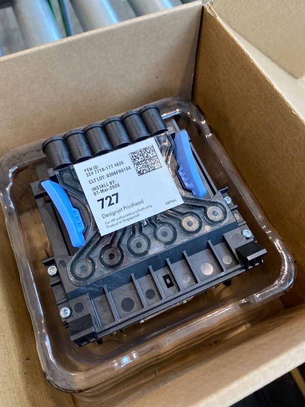 Photo 1 of *Minor Damaged*
B3P06A 727 Designjet Printhead with Upgrade Chip, Replacement for hp 727 Printhead, Compatible with hp DesignJet Wide Format Printer T920 T930 T1500 T1530 T2500 T2530 T3500