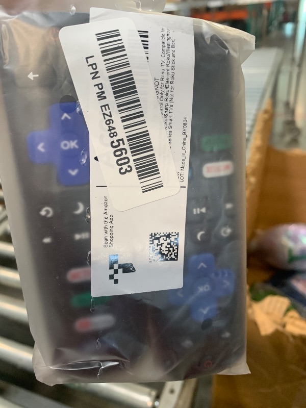 Photo 1 of (Pack of 2) Replacement Remote Control Only for Roku TV, Compatible for TCL Roku/Hisense Roku/Onn Roku/Sharp Roku/Element Roku/Westinghouse Roku/Philips Roku Smart TVs (Not for Roku Stick and Box)