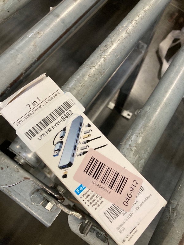 Photo 1 of ?Upgrade? USB C/USB Hub, BERLAT Aluminum 7 in 1 USB C & USB Hub with USB 3.0, USB 2.0 Ports for PC/Laptops/MacBook Pro/Air/iMac/iPad and More Devices