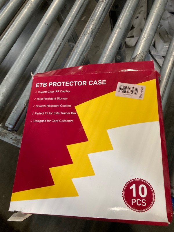 Photo 1 of ?10 Pcs?PKMN ETB-Protector Case, Elite Trainer Box Protector, ETB-Box Plastic Display Case-Compatible with Elite Trainer Boxes, Scratch-Resistant Material