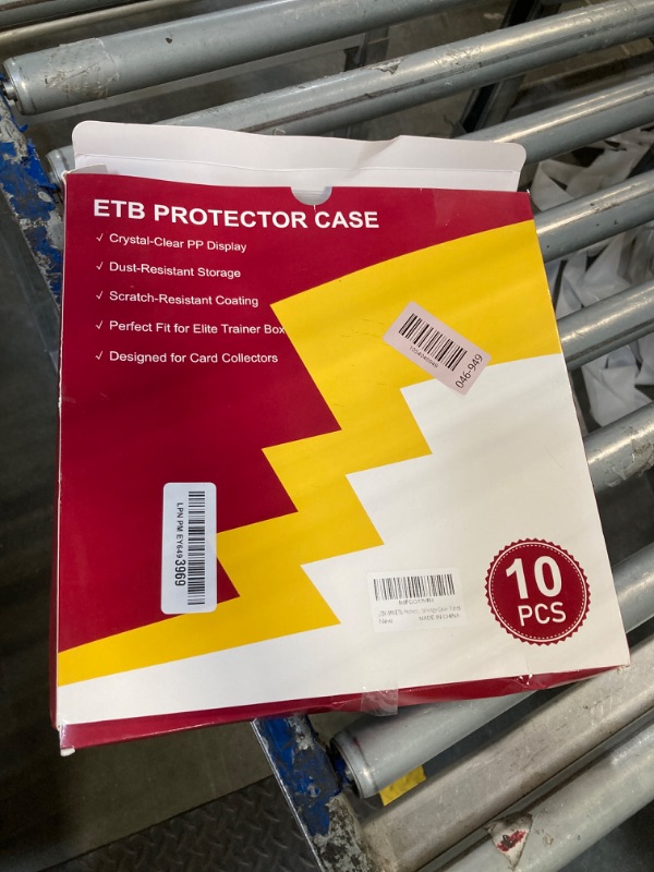 Photo 1 of ?10 Pcs?PKMN ETB-Protector Case, Elite Trainer Box Protector, ETB-Box Plastic Display Case-Compatible with Elite Trainer Boxes, Scratch-Resistant Material