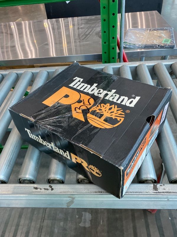 Photo 1 of *Major Damaged* Timberland PRO Men's Gridworks 6 Inch Soft Toe Waterproof Industrial Wedge Work Boot, Golden Brown-2024 New, 9