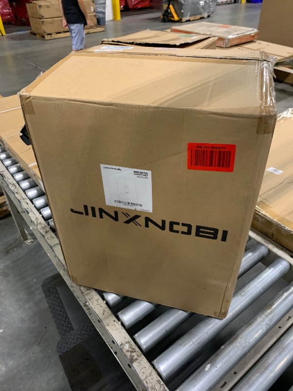 Photo 1 of **Factory Sealed** JINXNOBI Biometric Gun Safe Box,with fireproof waterproof safe bag,smart fingerprint access for home,office,hotel use, 2.19 cu.ft to secure documents,cash,handguns,pistols