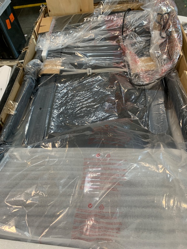Photo 1 of **Factory Sealed** THERUN Treadmills for Home, Running Treadmill with Incline, Foldable Treadmills Heart Rate Sensors, 18?LED Display Manual Incline Adjustment, 3.0HP Treadmill for Indoor Fitness Workouts