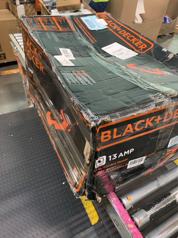 Photo 1 of ***NEW PRODUCT*** BLACK+DECKER Lawn Mower, Corded, 13-Amp, 20-Inch (MM2000)