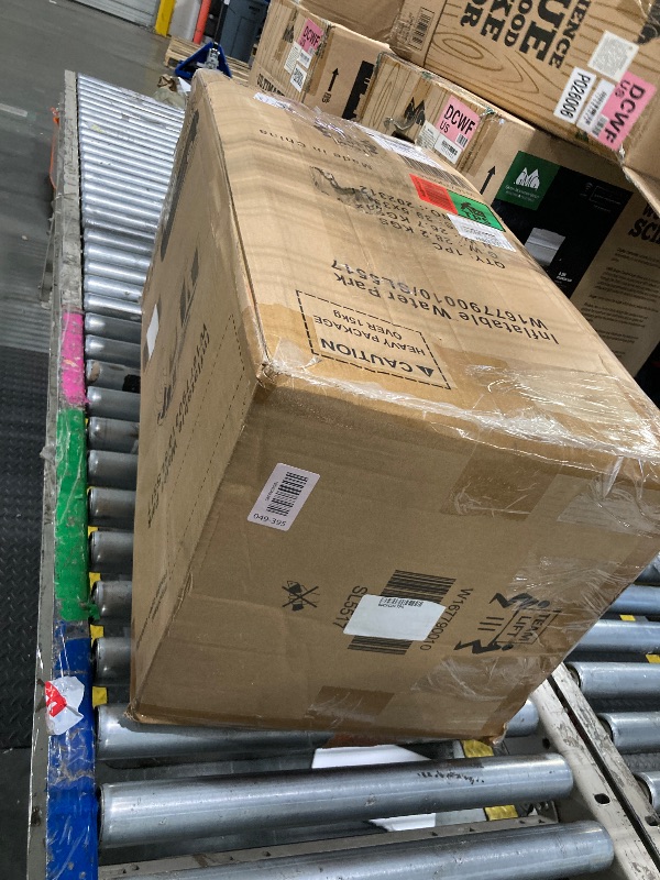 Photo 1 of ***FACTORY SEALED***LKJYBG Inflatable Water Park with Blower, 7-in-1 Bouncing House Jumping Castle with, Pool, Climbing Wall, Basketball, Soccer, Outdoor Playground for Summer Party, Gifts for Boys Girls Multicolor