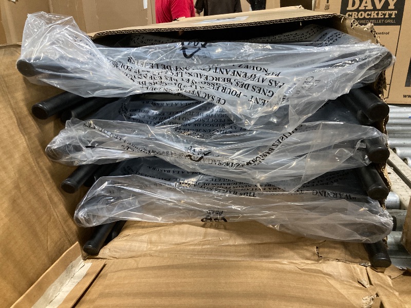 Photo 1 of *****FACTORY SEALED****Amazon Basics Sturdy Foldable Plastic Chair, Portable, 350-Pound Capacity, White, 6-Pack