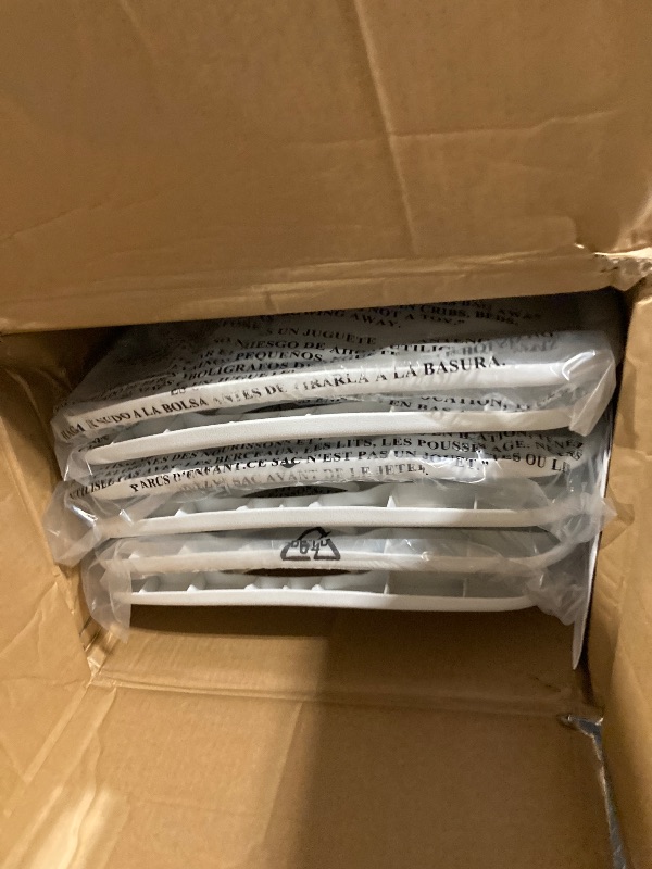 Photo 1 of *****FACTORY SEALED****Amazon Basics Sturdy Foldable Plastic Chair, Portable, 350-Pound Capacity, White, 6-Pack