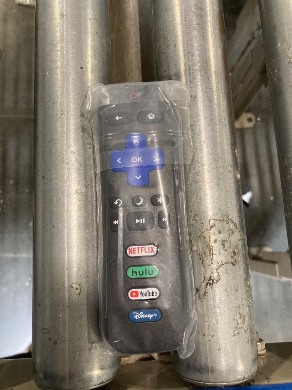 Photo 1 of *****ONLY ONE REMOTE***(Pack of 2) Replacement Remote Control Only for Roku TV, Compatible for TCL Roku/Hisense Roku/Onn Roku/Sharp Roku/Element Roku/Westinghouse Roku/Philips Roku Smart TVs (Not for Roku Stick and Box)